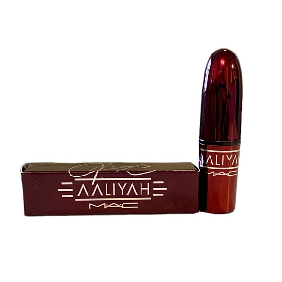⚫️ MAC Cosmetics Aaliyah Lipstick Try Again LIMITED EDITION Full-Size New In Box - Picture 7 of 8